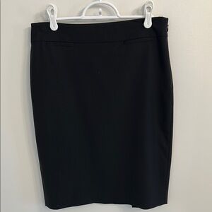 Banana Republic Black Knee-Length Pencil Skirt